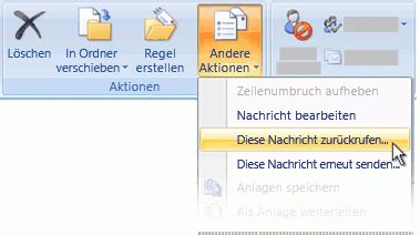 Maybe you would like to learn more about one of these? Zurückrufen oder Ersetzen einer Nachricht nach dem Senden ...