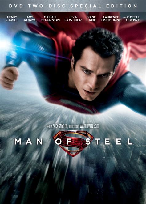 From clark kent was a kid until as an adult, he was adopted by a kind couple and the more clark grows up, the more he awares the power which is available in his body. Man of Steel Blu-ray and DVD Cover Artwork Revealed