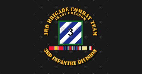 3rd Bct 3rd Id Oif W Svc Ribbons 3rd Infantry Division Posters