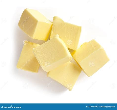 Pieces Of Butter Stock Photo Image Of Spread Piece 163779742