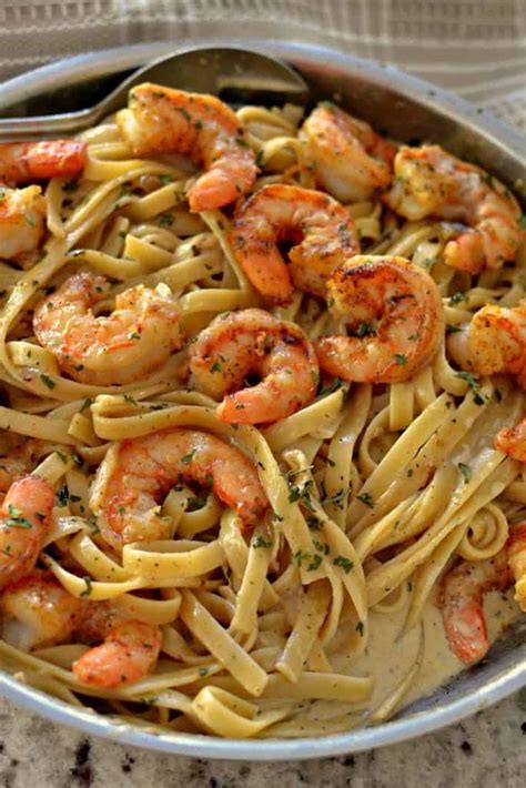 They add the perfect hit of shrimpy flavor to your seafood soups , shrimp stocks, and cooking oils. Cajun Shrimp Pasta (Pasta and Shrimp in a Creamy Creole Sauce)
