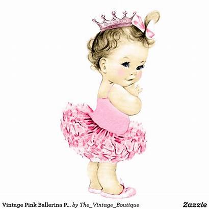 Princess Shower Pink Ballerina Cartoon Clipart Clip