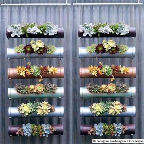 Vertical Pvc Pipe Planter Pvc Pipe Projects Pinterest