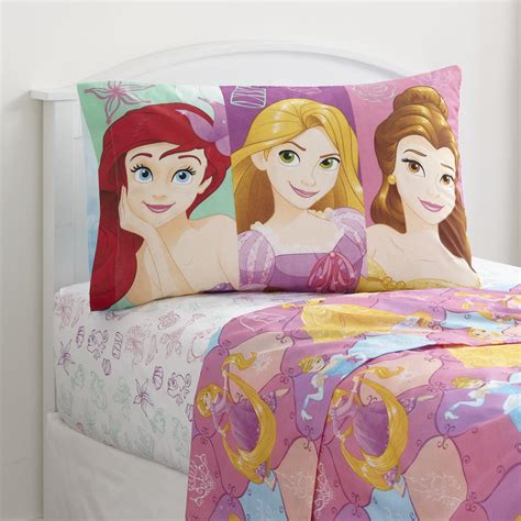 From star wars bathroom sets to disney bathroom sets, including disney princess bathroom sets kohl's has just what you need to make bathtime fun! Disney Princess Girl's Twin Sheet Set | Shop Your Way ...