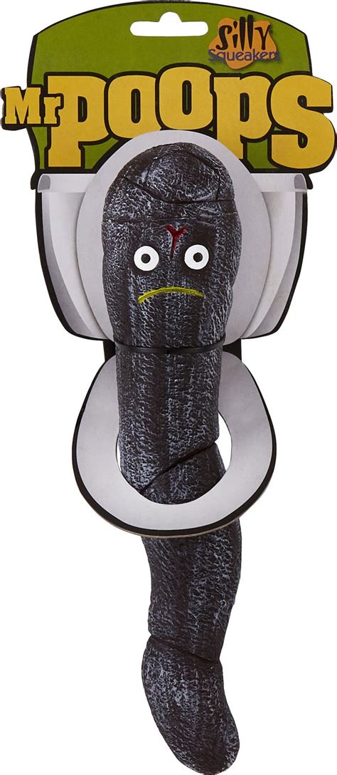Silly Squeakers Mr Poops Dog Toy Large