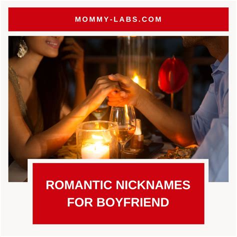 Romantic Nicknames For Boyfriend 350 Sweet And Heartwarming