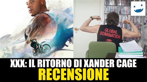 Xxx Il Ritorno Di Xander Cage Con Vin Diesel Recensione Youtube