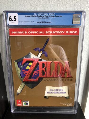 Cgc The Legend Of Zelda Ocarina Of Time N Prima Official Strategy