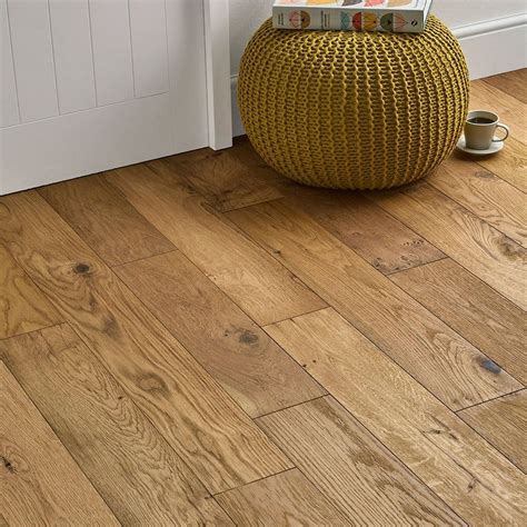 Loft Natural Oak Brushed And Oiled Engineered Wood Flooring In 2020