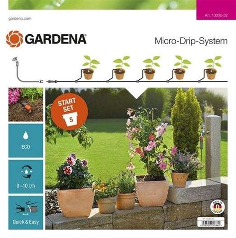 Zestaw Podstawowy S Do Roślin Doniczkowych Gardena Micro Drip System Do