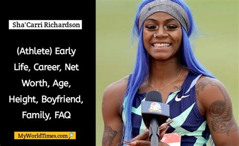 Sha Carri Richardson Net Worth Athlete Wiki Bio Early Life