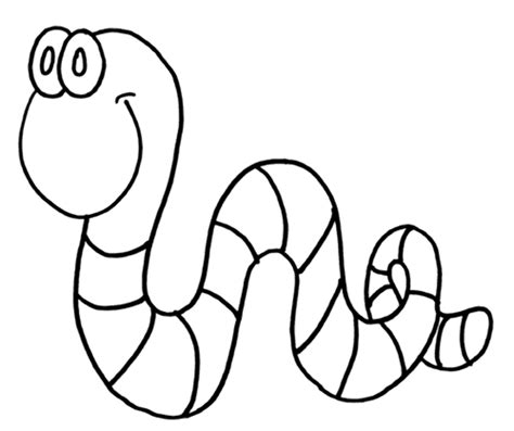 Download High Quality Worm Clipart Outline Transparent Png Images Art