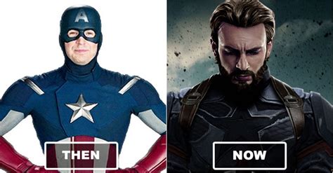 Avengers Then And Now Viral Gala