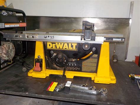 Dewalt Dw744 Site Table Saw