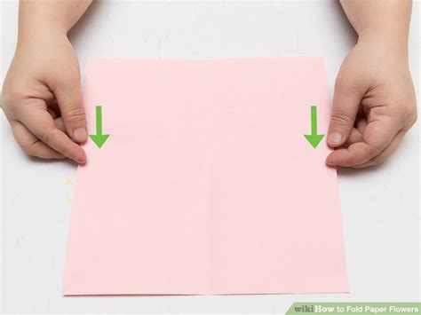 How To Fold Paper Flowers 10 Steps With Pictures Wikihow