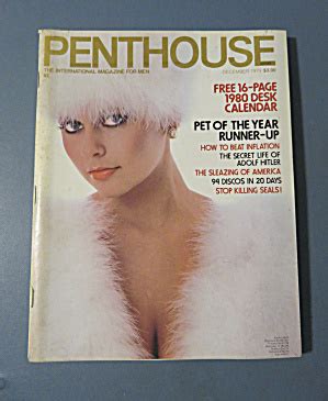 Penthouse Magazine December Janet Pearce