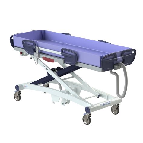 Lopital Marina Shower Trolley Electric Safety And Mobility