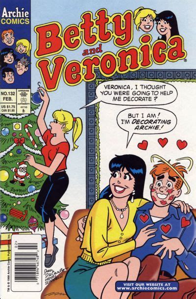 Cover For Betty And Veronica Archie 1987 Series 132 Archie Comic Books Christmas Comics