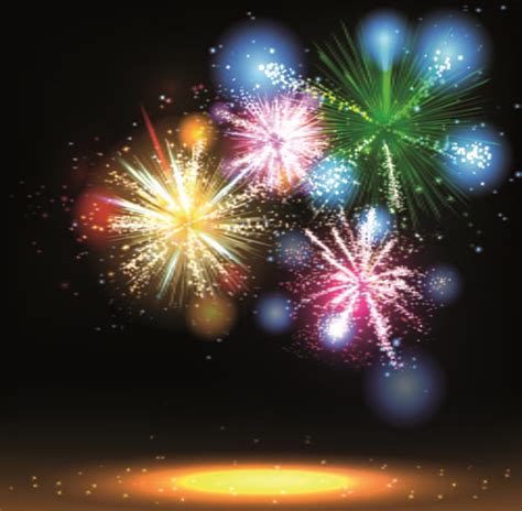 Multicolor Fireworks Holiday Vector Ai Eps Uidownload