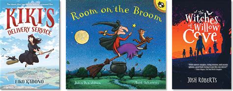 With Broomstick In Hand 50 Childrens Books Starring Mighty Witches