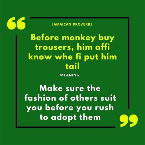 jamaican quotes and sayings