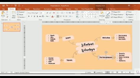 Cara Membuat Peta Minda Di Microsoft Power Point Youtube