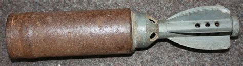 A Wwii 2inch Mortar Round Unpainted Inert Uk Sales Only In General Misc