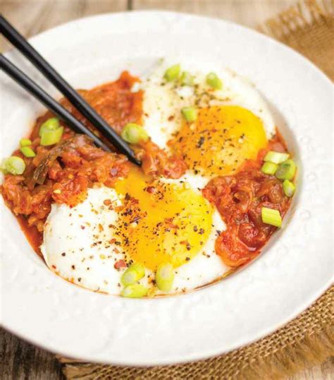 Eggs are a vital part of a lot of sweet dishes, with many being quick and easy desserts that. Kimchi Eggs Recipe | Healthy Recipe