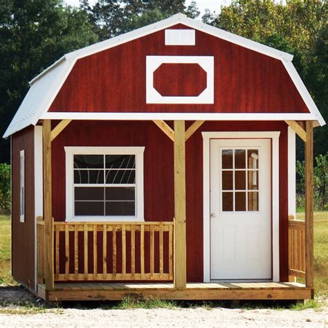 Derksen Painted Lofted Barn Cabin Would Be A Great Guest House