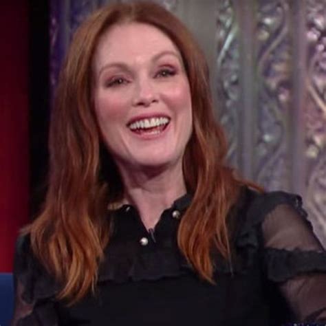 Stephen Colbert Declares Julianne Moore A Ginger Icon Asks Her Whether Redheads Have Souls E