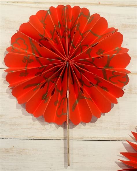 Easy Chinese Fan Craft For New Year Someones Mum