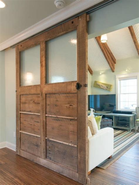 French doors are used as both entry patio doors and as interior doors that separate two spaces. Sliding Barn Door Ideas to Get The Fixer Upper Look