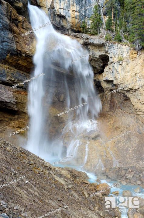 Panther Falls Banff National Park Alberta Canada Stock Photo