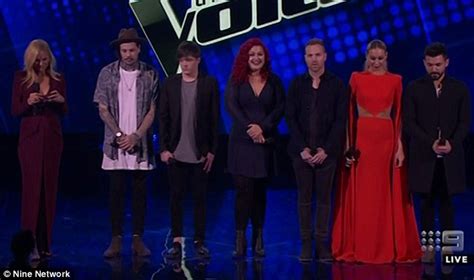 The Voice Australia Eliminates Four Hopefuls While Revealing The Grand Finalists Daily Mail Online