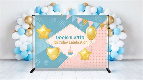 Party Backdrops Square Signs
