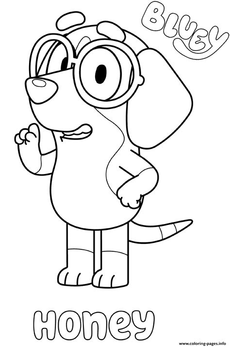 Bluey Coloring Pages Kizapsychic