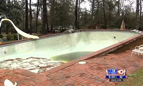The Mysteries Of The Deep End Swimming Pool Pops Out Of The Ground