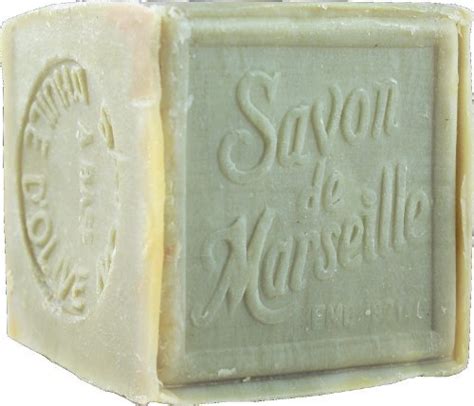 Authentic Traditional Savon De Marseille Olive Cube Stamped 300g