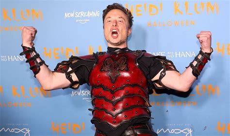 Elon Musk Looks Triumphant In Satanic Halloween Costume Amid Twitter Takeover Backlash