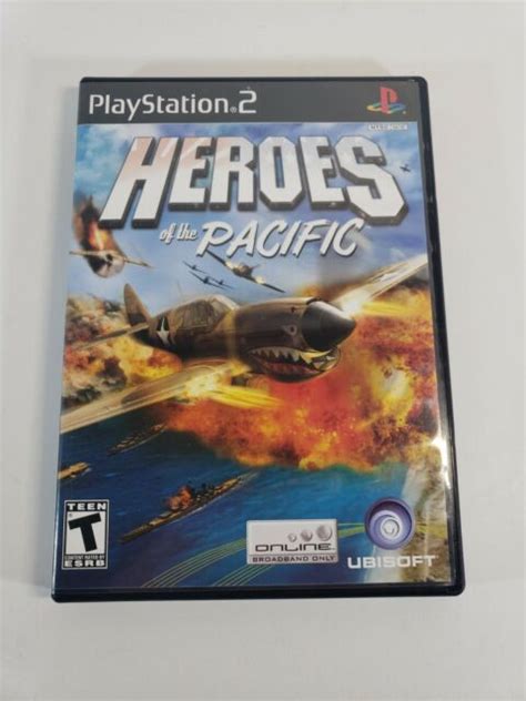Heroes Of The Pacific Ps2 War Game Sony Playstation 2 Flight
