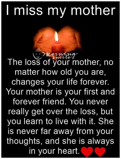 50 Touching I Miss You Mom Quotes And Messages Artofit