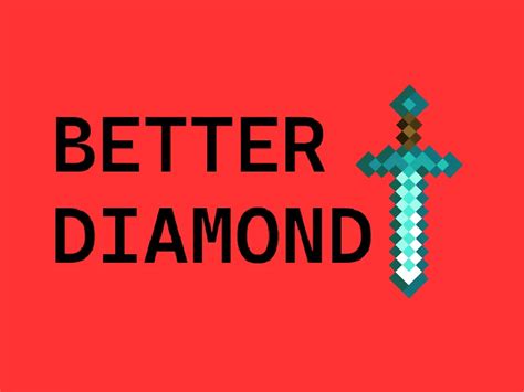 Better Diamond Minecraft Texture Pack