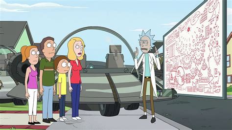 Tv Show Rick And Morty Rick Sanchez Morty Smith Summer Smith Jerry