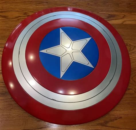 Marvel Legends Captain America Falcon Winter Soldier Shield Replica Prop 80 00 Picclick
