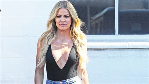 Khloe Kardashian Shows Off Plunging Bodysuit And ‘different