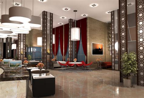 The First Ferry Manazil Five Star Hotel Lobby Design