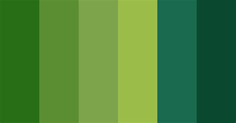 Dark Light Greens Color Scheme Green