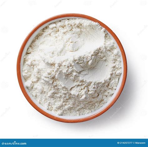 Bowl Of Flour Stock Image Image Of Closeup Culinary 214257277
