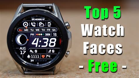 5 Must Have Watch Faces For Your Samsung Galaxy Watch Any Model Youtube