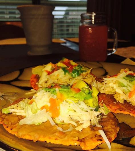 Chicken Tostadas Chicken Tostadas Belizean Tacos Mexican Ethnic Recipes Food Essen Meals